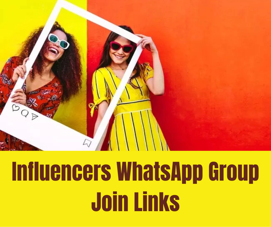 influencers whatsapp group join link