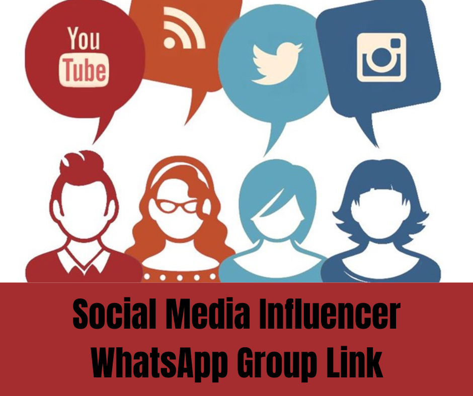 social media influencers WhatsApp link